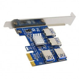 Splitter z PCI-e x1 (Male)...